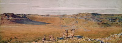 The Wilderness of Gizeh by William Holman Hunt